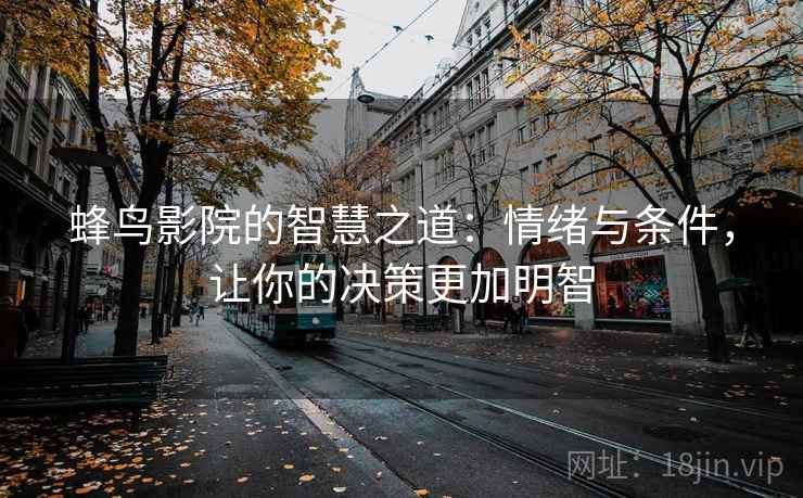 蜂鸟影院的智慧之道：情绪与条件，让你的决策更加明智
